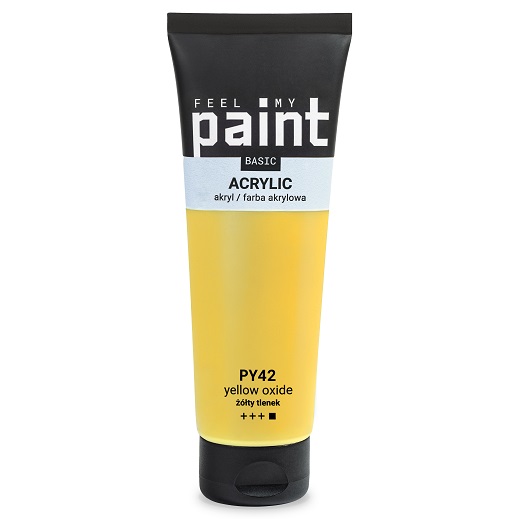 Acrylic Paint Yellow Oxide PY42, 120ml – FeelMyPaint